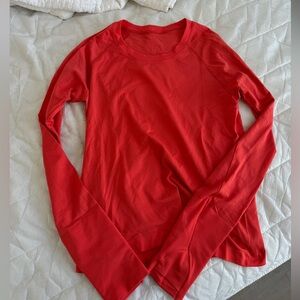 Lululemon Swiftly Crop Long Sleeve